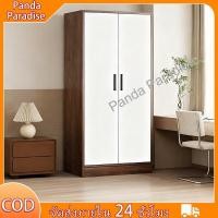 ราคา ตู้เสื้อผ้าไม้ ตู้เสื้อผ้า สามารถเก็บเสื้อผ้าได้ปริมาณมาก ประหยัดพื้นที่ (48552079012)
