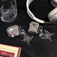 ราคา ผีเสื้อชุบง่าย AirPods 4 สําหรับ AirPods 1/2/3/Pro/Pro2 กรณี AirPods 3 นุ่มชุดหูฟังบลูทูธไร้สาย Apple Anti drop AirPods 2Gen กรณี AirPods Pro2 AirPods กรณี (28182407343)