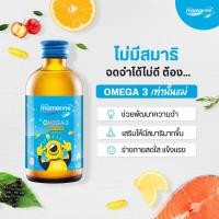 ราคา แท้%120ml.​ มามารีน​คิดส์​สีฟ้า​ สูตร​ บำรุงสมอง ความจำ mamarine Omega-3 สูตรสีฟ้า (8602117092)