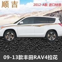 ราคา 09-18 รุ่น Toyota RAV4 RAV4 RAV4 รถ Body Color Strip พิเศษสติกเกอร์รถที่ไม่ซ้ํากัน Toyota RAV4 Waistline Garland สติกเกอร์ (40021336749)