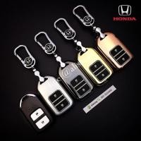 ราคา กรอบ-เคส ใส่กุญแจรีโมทรถยนต์ รุ่นแพลทินัม HONDA HR-V,CR-V,BR-V,JAZZ Smart Key 2 ปุ่ม (14904022170)