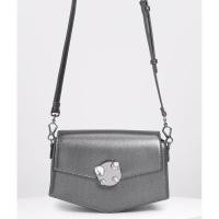 ราคา กระเป๋า Charles & Keith รุ่น Embellished Push Lock Bag แท้ (มือสอง) (4288813985)