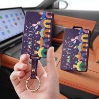 ราคา ผู้ถือกุญแจบัตร ZEEKR 7X Zeekr 001 009 กล่องกุญแจรถ Zeekr x เปลือกป้องกันกุญแจ NFC (43817762781)