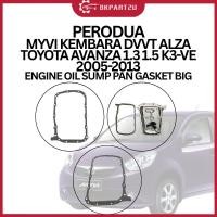 ราคา PERODUA MYVI KEMBARA DVVT ALZA TOYOTA AVANZA 1.3 1.5 K3-VE 2005-2013 น้ํามันเครื่อง SUMP PAN GASKET BIG (42414912739)