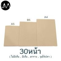 ราคา iboom สมุดโน๊ตปกน้ำตาล ขนาด A5/B5/A4 30แผ่น มีให้เลือก 4แบบ กระดาษมีตาราง/มีเส้น/ไม่มีเส้น/จุดไข่ปลา (22012090681)