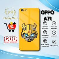 ราคา เคส HP ล่าสุด Oppo A71 - เคส Oppo A71 - Robot Motif 01 - Premium Glossy Hardcase - Oppo Glossy Phone Softcase Mart (42814704027)