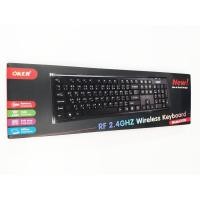ราคา คีย์บอร์ด OKER X120 ไร้สาย Wireless Keyboard RF 2.4G : ไทย / ENG (5940320246)