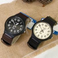 ราคา CASIO STANDARD นาฬิกาข้อมือ รุ่น MW-240B สายผ้า ใส่ได้ทุกเพศ ของแท้ ประกัน 1 ปี (26424012810)