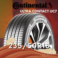 ราคา ยาง 235/50R18 CONTINENTAL รุ่น ULTRA CONTACT UC7 ราคาต่อเส้น ปี 2025 (43807202046)