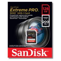 ราคา SANDISK ExtremePro SDXC 128GB (200MB/s R, 90MB/s W) U3, C10, V30, UHS-I memory card กล้อง SDcard แท้ (44353431781)