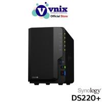 ราคา Synology รุ่น DS220+ อุปกรณ์ DiskStation 2-Bays NAS สินค้ารับประกันศูนย์ 2 ปี (11651042705)