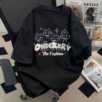 ราคา ซล เด็ก ๆ การ์ตูนเสื้อยืดสําหรับผู้ชายและผู้หญิงแฟชั่นแบรนด์ผ้าฝ้ายแท้บริสุทธิ์พิมพ์แขนสั้นครึ่งแขนหลวมเย็นด้านบน (53951290430)