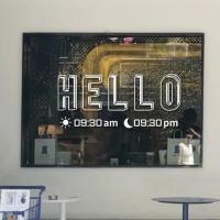 ราคา สวัสดีธุรกิจชั่วโมงสติกเกอร์ร้านร้านเสริมสวยร้านขายเสื้อผ้าร้านชานมคาเฟ่กระจกหน้าต่างสติกเกอร์สติกเกอร์ประตู (28064548089)