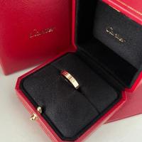 ราคา New! Cartier Love Ring แบบบาง สี Rose Gold (Size : 50 53 56 57)* (❗️เช็คสต็อคก่อนสั่งอีกทีนะคะ) (26001829056)