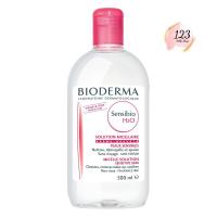 ราคา Bioderma Sensibio H2o Micelle for Sensitive Skin 500ml. ผลิตภัณฑ์เช็ดเครื่องสำอาง สูตรน้ำ ชนิดไม่ต้องล้างออก ✨ (26576878123)