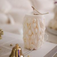 ราคา เทียนหอม Vines flower (1ชิ้น) เทียนหอมตกแต่งบ้าน เทียนแท่งไขถั่วเหลือง ไม่มีพาราฟิน เทียนหอม เทียนแท่งขายดี ของขวัญ (42153575640)