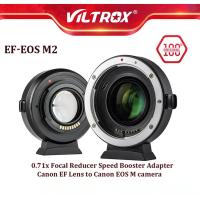 ราคา Viltrox EF-EOS M2 EF-M เลนส์อะแดปเตอร์ 0.71x Focal ลดความเร็ว Booster อะแดปเตอร์สําหรับ Canon EF เลนส์ EOS M กล้อง M6 M200 M5 M50 (27485406616)