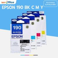 ราคา หมึกพิมพ์ Epson 190 แท้ 100% พร้อมกล่อง (T190190 BK, T190290 C, T190390 M, T190490 Y) (1807480737)