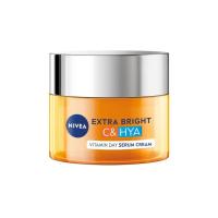 ราคา Nivea Extra Bright C & Hya Vitamin Day Serum-cream 50 ml/ Night Sleeping Gel 50 ml (24414092382)
