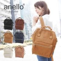 ราคา anello mini backpack สีน้ำตาล like new (80376209)