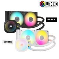 ราคา AIO CORSAIR iCUE LINK TITAN 240 RX RGB LIQUID CPU COOLER BLACK WHITE (27012067868)