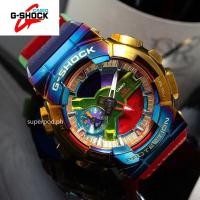 ราคา G*/@shock GM-110-1A โลหะแฟชั่น rainbow limited edition กันน้ํากีฬา GM110 แฟชั่นเรซิ่นสายนาฬิกา f475 (47401137974)