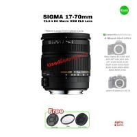 ราคา SIGMA 17-70mm f/2.8-4 DC Macro HSM Wide Zoom Lens เลนส์ซูมมุมกว้าง for DSLR Camera A Mount Sony Minolta Usedมือสองคุณภาพ (26329367197)