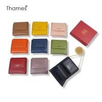 ราคา Thames(เทมส์) กระเป๋าสตางค์ใบจิ๋วผู้หญิง หนังแท้ Wallets-TH60306 (20387446284)