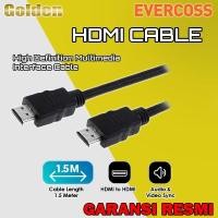ราคา EVERCOSS สาย HDMI to HDMI 1.5 ม. มัลติมีเดียความละเอียดสูงเมตร (18671033360)