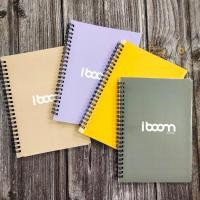 ราคา สมุดบันทึกริมลวด ขนาด A5 / B5 ใช้จดบันทึก มีเส้นบรรทัด (จำนวน 1 เล่ม) (13168530435)