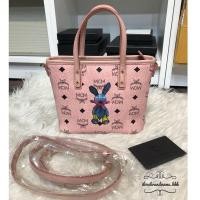 ราคา กระเป๋า mcm mini rabbit tote สีชมพู (4151837414)