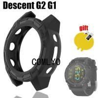 ราคา สําหรับ Garmin Descent g2 G1 กรณี Smartwatch g2 ป้องกันกันชน Soft Cases ป้องกันหน้าจอฟิล์ม (28481447709)