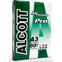ราคา กระดาษถ่ายเอกสาร 80 แกรม ขนาด A3 ALCOTT 500 แผ่น (23785067535)