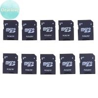 ราคา Clearlove 10 ชิ้นเครื่องอ่านการ์ด Micro Mini TF Micro SD ถึง SD การ์ดหน่วยความจําอะแดปเตอร์แปลง TH (43576102192)