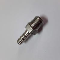 ราคา ข้อต่อสวมยางหางปลาไหล เกลียวนอก สแตนเลส ขนาด 1/4 นิ้ว (2771740552)