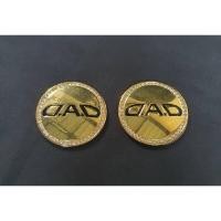 ราคา โลโก้ DAD (สีทอง/สีเงิน) ติดรถยนต์ *ถูกที่สุด* (คู่) (15839112635)