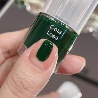 ราคา ยาทาเล็บ สีเจล [คอลเลกชันซีรีส์สีเขียว] ของสะสม!อัพเดทต่อเนื่อง!ยาทาเล็บที่ฉีกขาดได้ไวท์เทนนิ่งแบบไม่ต้องอบน้ํา (43975035559)