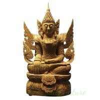 ราคา พระมหามัยมุนี แกะสลักจากไม้สัก (13195345874)