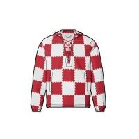 ราคา Louis Vuitton x NIGO DAMIER LACES WINDBREAKER Red Unused (41626823630)