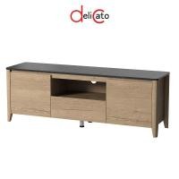 ราคา Ghouse Online DELICATO ชั้นวางทีวี รุ่น BRAVO ขนาด 39x148x51 ซม. ดำ-น้ำตาล สินค้าขายดี! (43468964411)