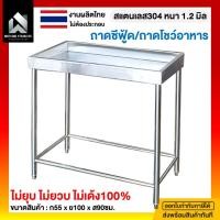 ราคา ถาดซีฟู้ด กระบะซีฟู้ด ถาดสเตนเลส 55x100x90ซม. ถาดสแตนเลสเกรด 304 ถาดโชว์อาหารทะเล กะบะอาหารทะเล ถาดซีฟู้ด ถาดโชว์อาหาร (24585902534)