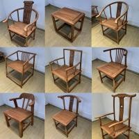 ราคา เก้าอี้ไม้เนื้อแข็งเก้าอี้ เก่า เขา เก้าอี้สไตล์จีนวงกลมเก้าอี้โต๊ะรับประทานอาหารเก้าอี้สํานักงานเจ้าหญิงโต๊ะน้ําชาเก้าอี้หลังโบราณขนาดกลาง 6ซีบี5 (57351002789)