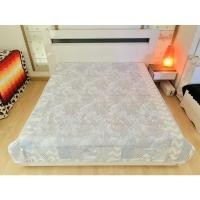 ราคา ผ้าคลุมเตียง หรือผ้าห่ม ขนาด 6.5-7ฟุต สีฟ้าลายดอกขอบลายเส้นกราฟฟิก ยี่ห้อ COTTON CANDY มือสองขายตามสภาพ สินค้าเกาหลีแท้ (20037885010)