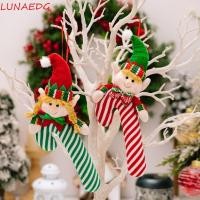 ราคา LUNAEDGE Elf Candy จี้อ้อยคริสต์มาส,การ์ตูนสีแดงแขวนเครื่องประดับอ้อยขนม,อุปกรณ์ปาร์ตี้ Handmade ตลกตุ๊กตา Elf Cane Candy บ้านตกแต่งคริสต์มาส (48201700869)