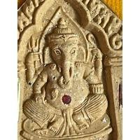 ราคา พระพิฆเนศ หลวงปู่หงษ์ พรหมปัญโญ วัดเพชรบุรี จ.สุรินทร์ รุ่นโชคดี-มีสุข ปี47 เนื้อผง ฝังตะกรุด3กษัตริย์ (23684932008)