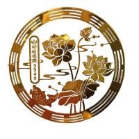 ราคา ราคาต่ําพร้อมสต็อกโชคดีต่อเนื่องโลตัสบริสุทธิ์ฟิลธแนะนําห้องน้ําสติกเกอร์สติกเกอร์ประตูโลหะตู้รองเท้าผนังกระจกสติกเกอร์โลตัส zbsjbk (43063648181)