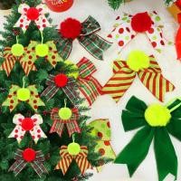 ราคา เครื่องประดับปอมปอมโบว์คริสต์มาสพร้อมตุ๊กตาปุย ออกแบบหรูหราสำหรับพวงหรีดวันหยุด ทำจากโพลีเอสเตอร์คุณภาพสูง (52300074014)