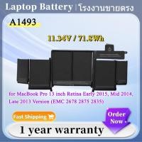 ราคา ⭐A1493 A1582 A1502 Battery for MacBook Pro 13 inch Retina [Early 2015, Mid 2014, Late 2013 Version] (27830982295)