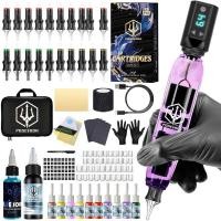 ราคา POSEIDON V5 Cool Pen สําหรับแต่งหน้าถาวร hine Kit Good Qlity Power Supply Tattoo K (40773113358)