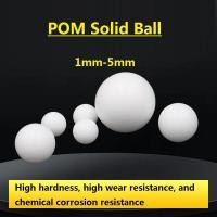 ราคา ปอม ลูกบอลพลาสติกแข็ง 1-5 มม. แม่นยํา โพลีซีเมทิลิลีน ลูกบอลกลมพลาสติกทรายแก๊งบอลอุตสาหกรรมลูกพลาสติก -100/200/500 ชิ้น (29083083914)